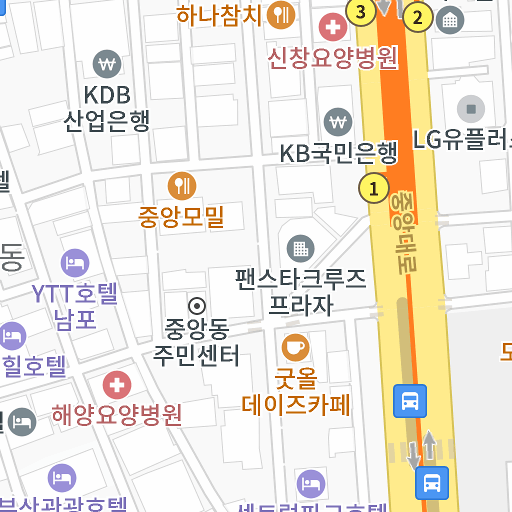 済州家 ／ チェジュガの地図（マップ） |韓国釜山グルメ・レストラン 