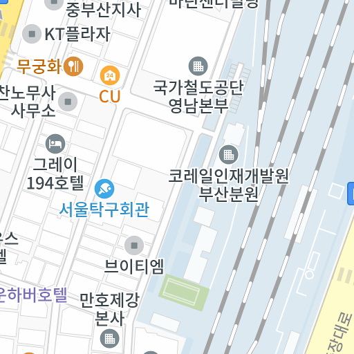 釜山郵便局[プサンウチェグッ]の地図（マップ） |韓国釜山観光－プサンナビ